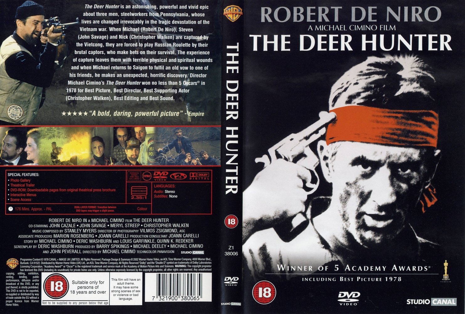 DVD Lables The Deer Hunter